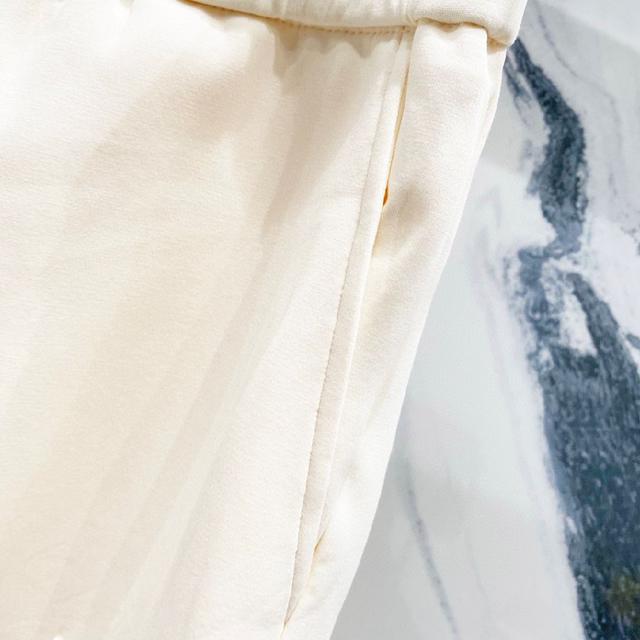 定制太空棉面料短裤 侧边提花织带拼接工艺刺绣🪡小标LOGO