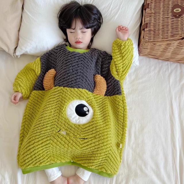 📌兒童秋冬季 防踢被子 睡袋 保暖衣