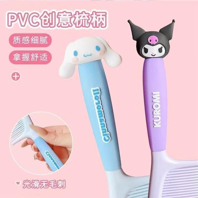📌三麗鷗Sanrio卡通造型萌趣可愛 梳子🪮