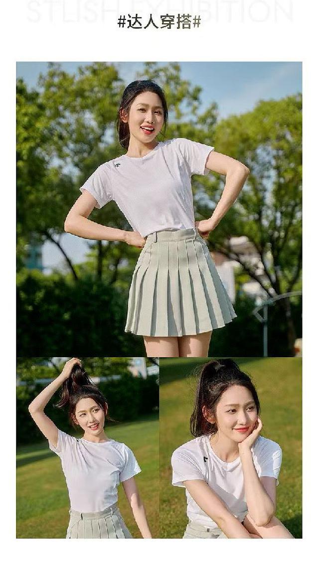 DESCENTE 迪桑特综训运动短袖 模特资讯图＃ 💰800