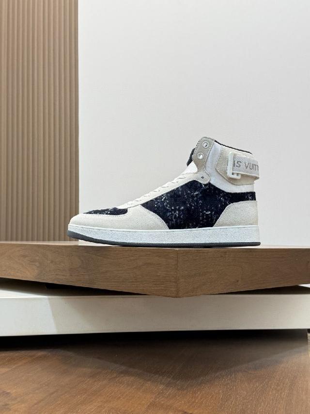 L家rivoli高帮运动鞋-顶级品质   本款运动鞋取材意