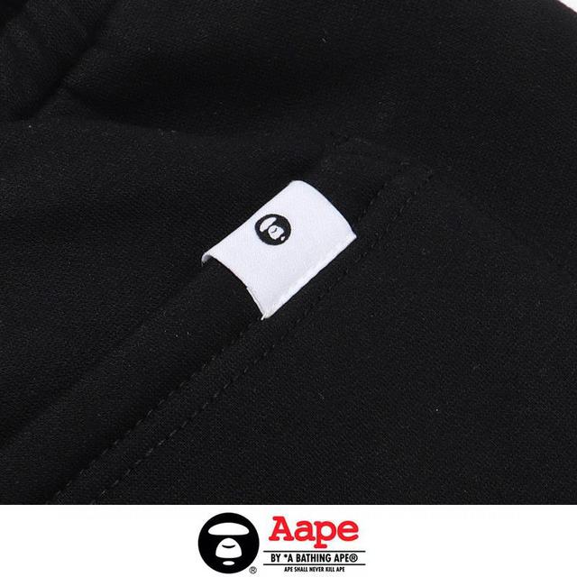 0940毛圈薄款 940加绒厚款 猿人头AAPE宽松 休闲卫裤运动长裤 M L XL XXL