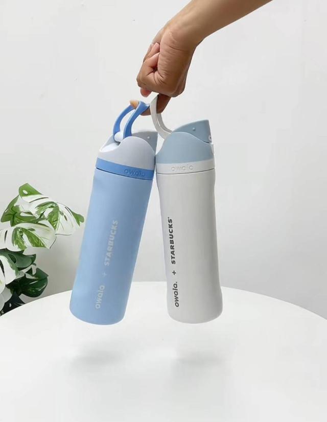 Owala ×韓國🇰🇷星巴克聯名款-海洋風冷水杯710ml#11/19#限量商品