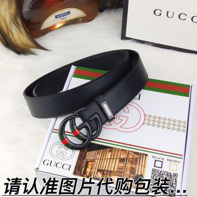 Gucci 100%双色纯钢扣
