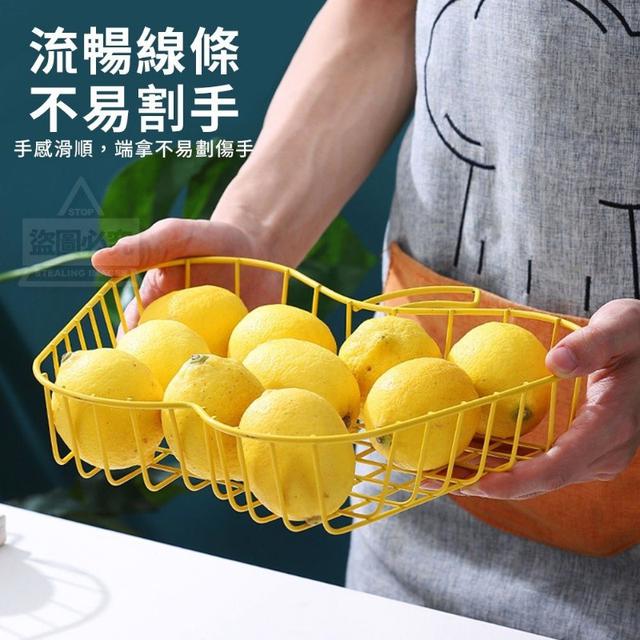 (O)預購 蘋果造型多用途鏤空置物籃