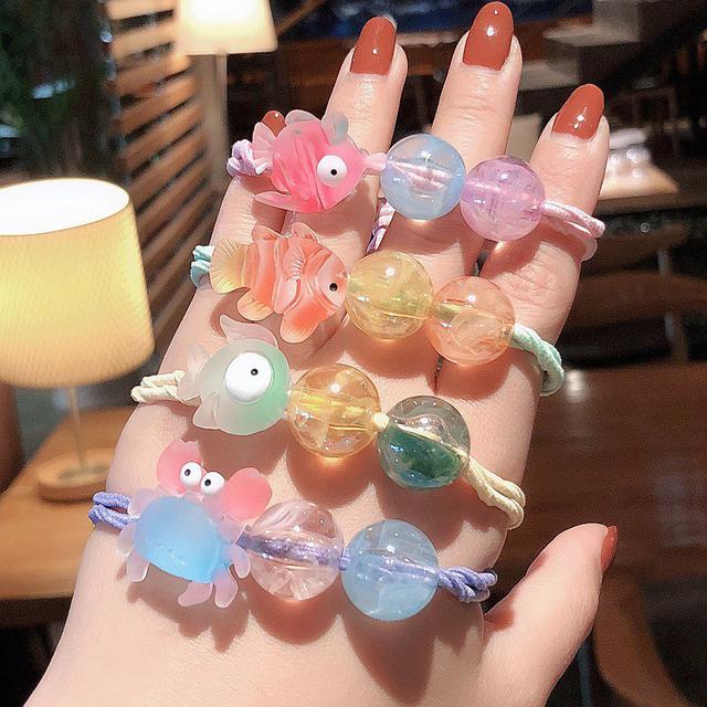 可愛小魚水族生物髮圈(預購)