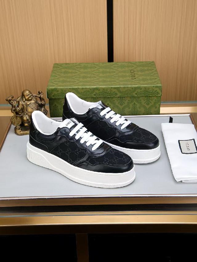 独家首发 古奇～独特现代风运动鞋。专柜代购🏃休闲