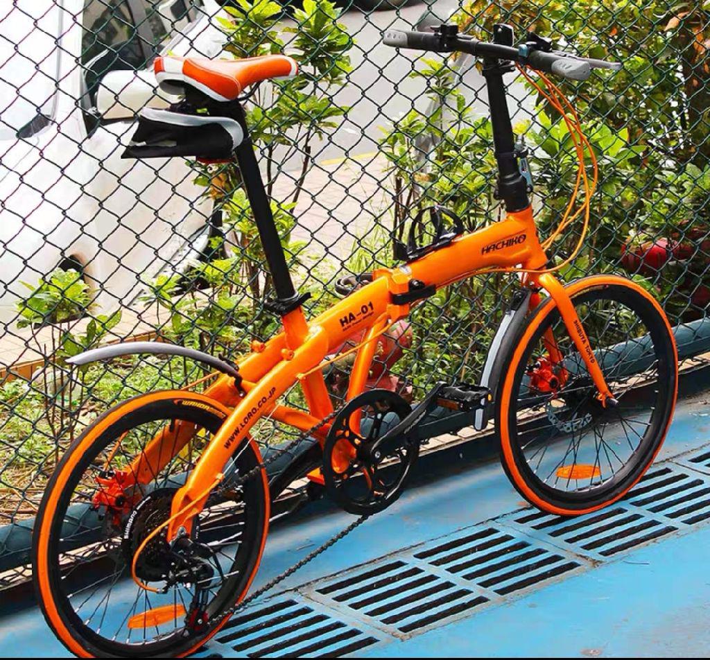 原裝出口】日本HACHIKO HA-01 變速20寸折疊超輕便攜單車| 愛批發| 運動