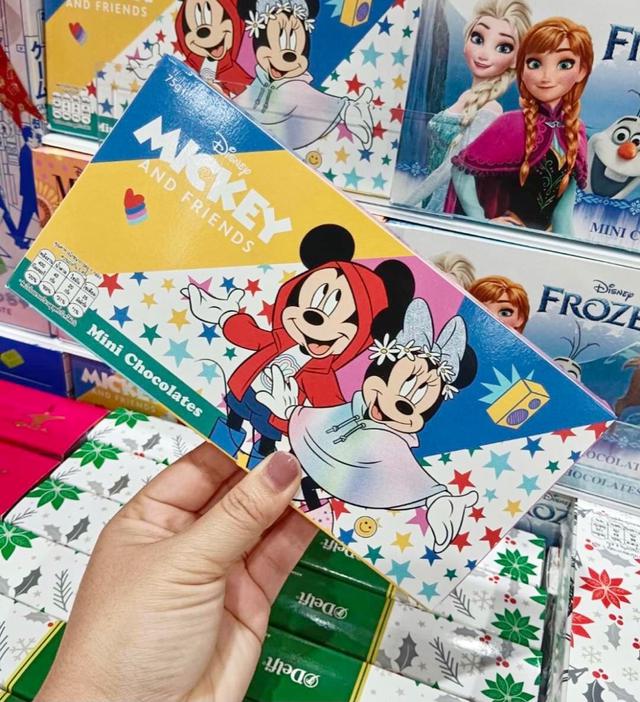🔆泰國🇹🇭聖誕節限定款巧克力#迪士尼#小恐龍#冰雪奇緣#玩具總動員#交換禮物