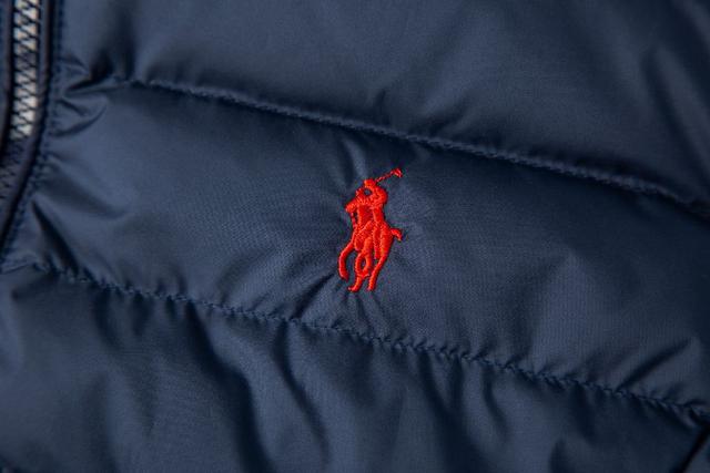 Ralph Lauren/拉夫劳伦 2025FW 冬季热门新品立领三拉链情侣款排骨羽绒背心