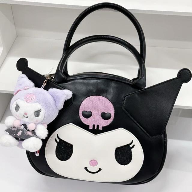 《預購》ins新款可愛庫洛米刺繡大容量手提包