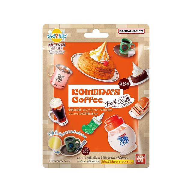 日本 BANDAI 萬代 客美多咖啡店入浴球 (單包) ♦️內含隨機公仔♦️#03/12