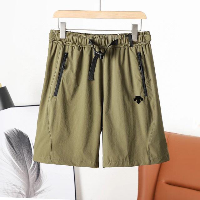 迪桑特TRAINING系列男士防晒短袖针织衫T恤