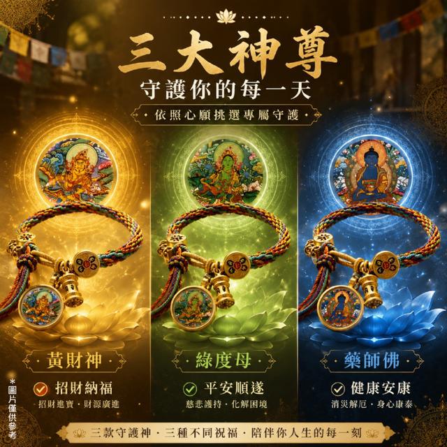輪迴守護神手鍊【3款可選】-8/18下午3點收單
