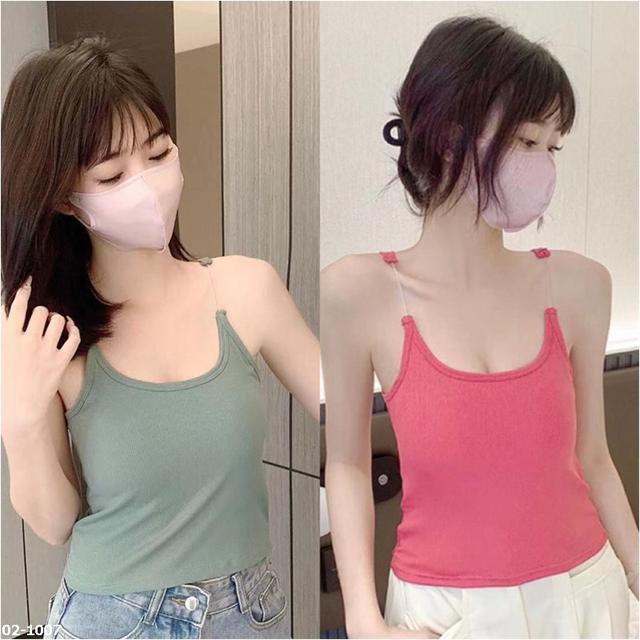 M02-1007 夏季性感外穿顯瘦隱形肩帶吊帶背心