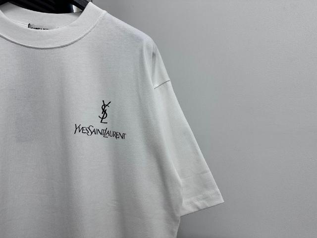 【YSL】圣罗兰 25ss经典logo短袖t恤