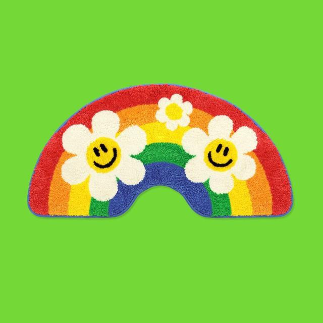 韓國 Wiggle Wiggle 地墊 Smile Rainbow#09/21
