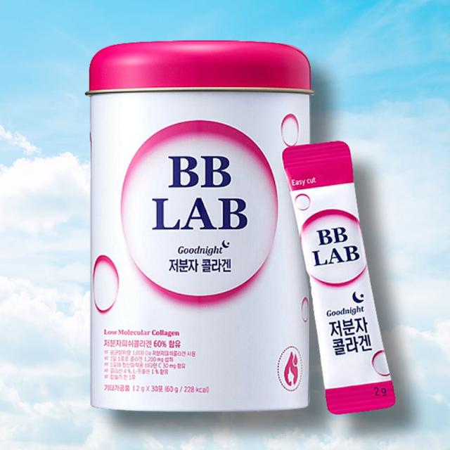 韓國 NUTRIONE BB LAB Night 低分子膠原蛋白 2g*30入
