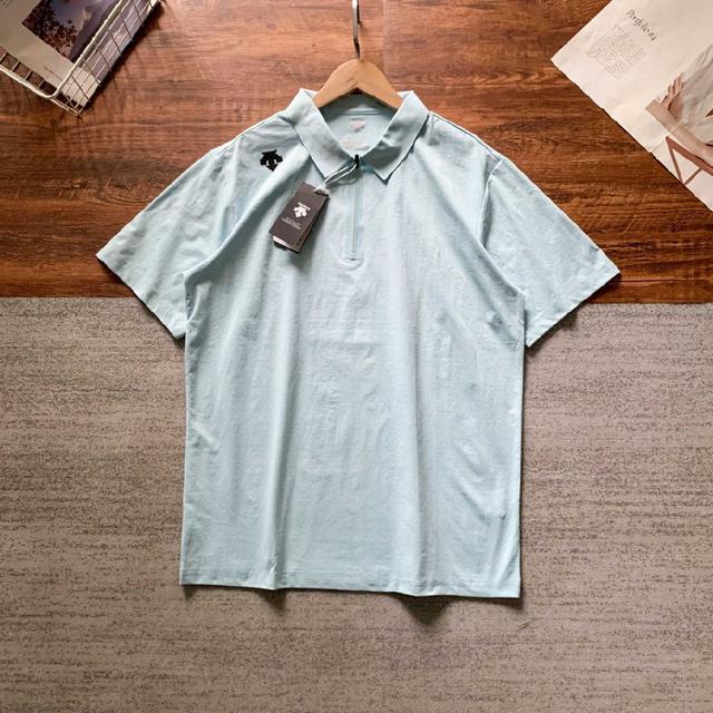 迪桑特夏季翻领短袖运动休闲POLO衫 —款型简约经典