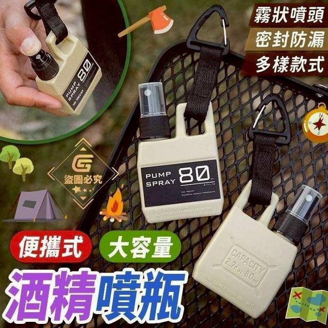 〔現貨〕便攜式酒精噴瓶×4個/組