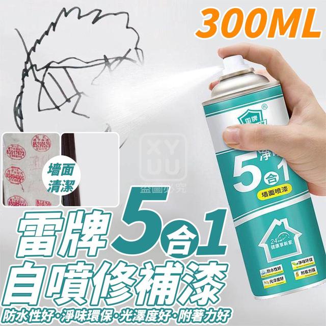 O 雷牌5合1自噴修補漆(一組4瓶)-1/7結單