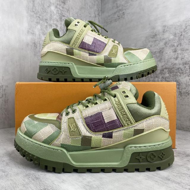 LV Louis Vuitton 23S走秀款Trainer 胖丁面包滑板鞋