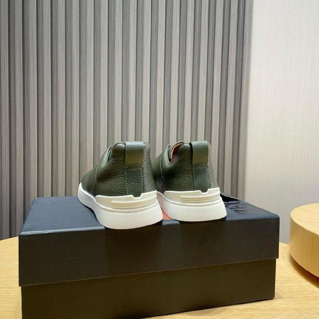 Zegna杰尼亚】专柜经典休闲鞋，以细节和创造力赢得