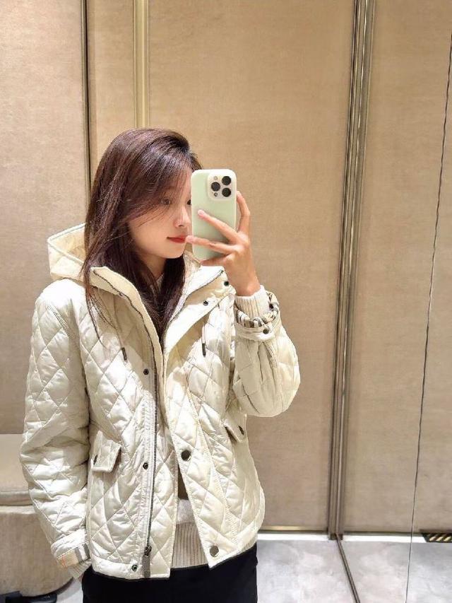 菱形绗缝连帽棉服外套丨⚠独家yb开发！高版出品