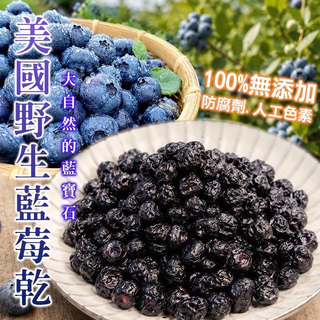 預購 北美天然的藍寶石-野生低糖藍莓乾-7/29號中午12點結單