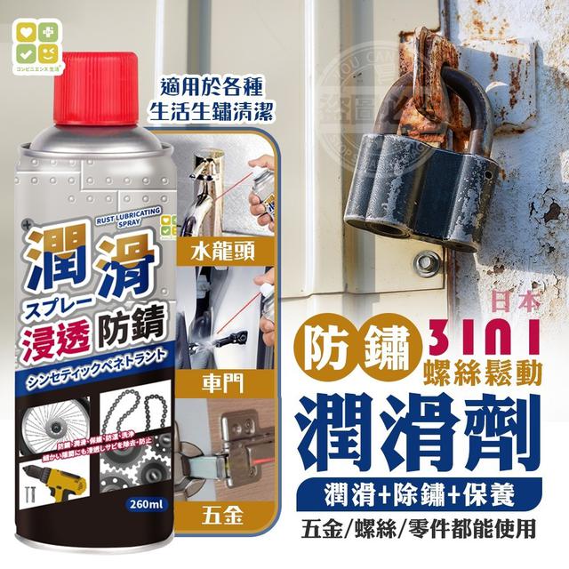 【預購商品】【0405結單】【批發】【第N團】CLH 防鏽螺絲鬆動潤滑劑260ml