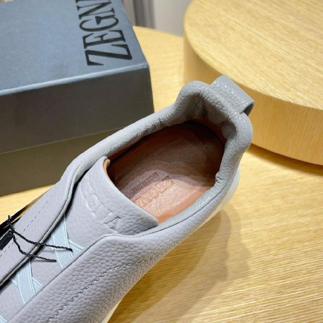 Zegna杰尼亚】专柜经典休闲鞋，以细节和创造力赢得