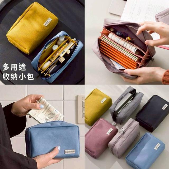 韓風尼龍存摺多用途收納包