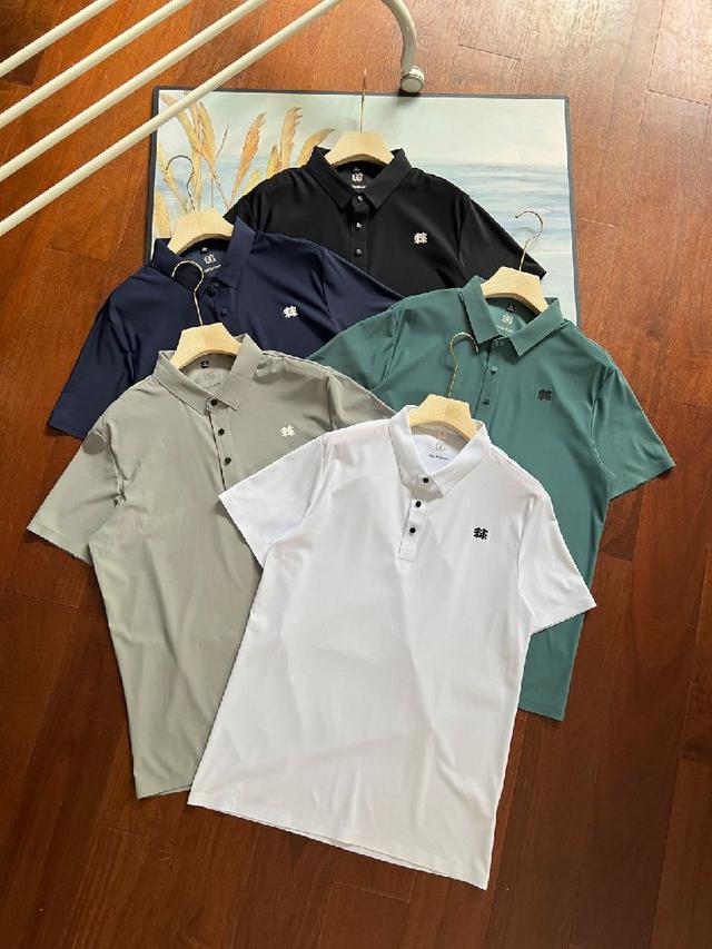 克*隆休闲商务款短袖POLO衫 D1291TPS92 月销量