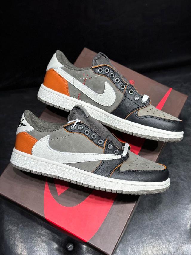 公司级 # Air Jordan 1 Low 防滑 低帮 倒钩联名款