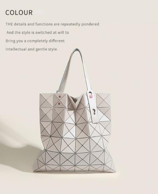 【預購商品】【0824結單】【批發】美國小眾品牌 立體菱格紋三宅一生平替款托特包 260821-18
