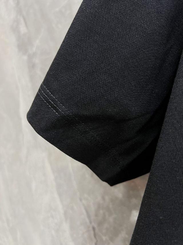 迪桑特 2025年春夏新品上新 三标齐全 丝光棉圆领短袖T恤