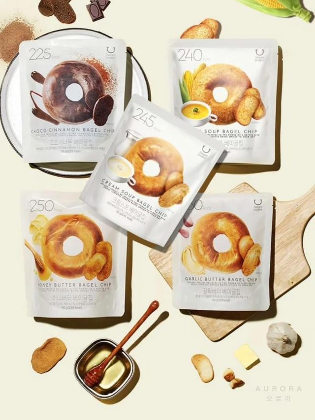 韓國 Delight project 低卡貝果餅乾禮盒