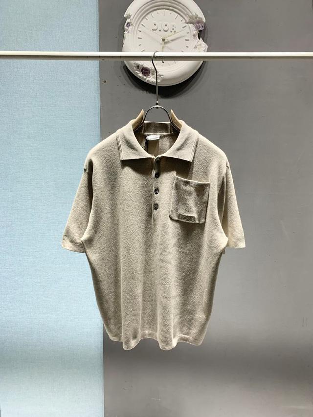 纽扣套头短袖POLO衫 正品10000购入，定染40支精