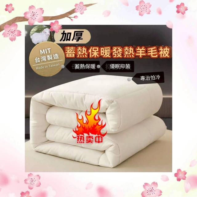 現貨-台灣製造 🇹🇼 羊毛MIT紐西蘭發熱羊毛被