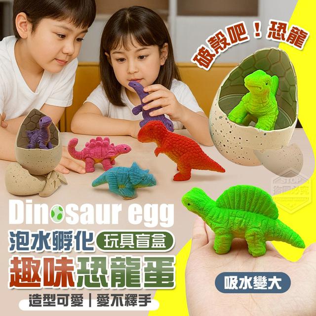 【預購商品】【1114結單】【批發】趣味泡水恐龍蛋孵化玩具盲盒 251111-17