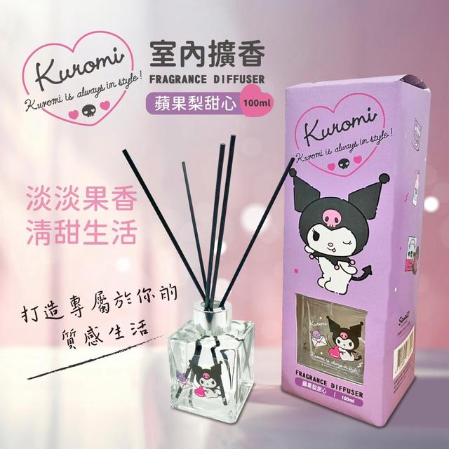 【預購商品】【0510結單】【批發】酷洛米KUROMI-室內擴香100ml(蘋果梨甜心)