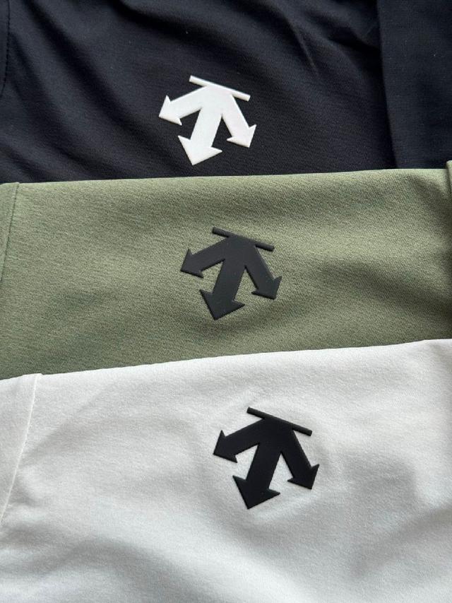 迪桑特三色综训运动健身TOUGH透气排汗男士短袖polo