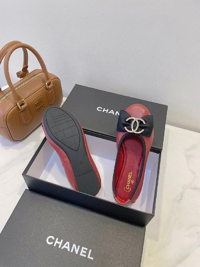 Chanel·2025ss小香秋冬新款一脚蹬毛毛鞋·玛丽珍单鞋乐福鞋