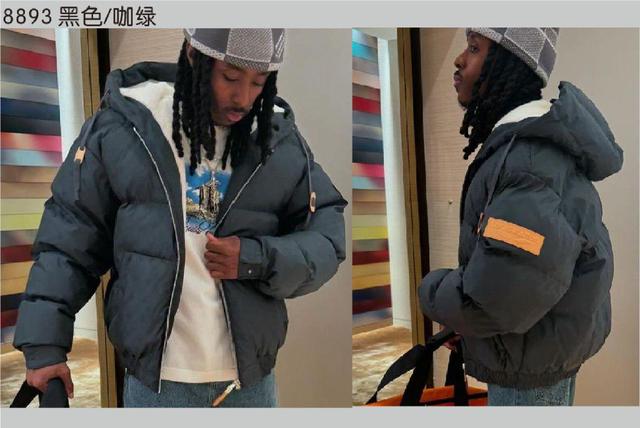 2025秋冬新款连帽羽绒服 原版1:1订制五金配件全