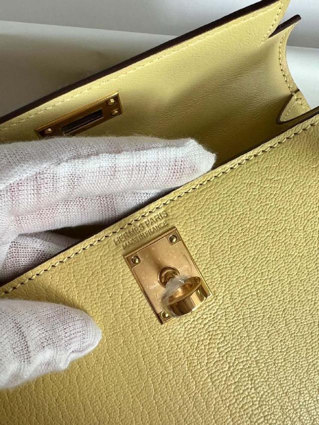 ❤️ mini Kelly二代  大红  半手工！  金  银现货