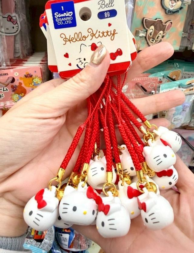 【預購商品】【0830結單】【批發】日本連線 Sanrio 正版 Hello Kitty鈴鐺吊飾