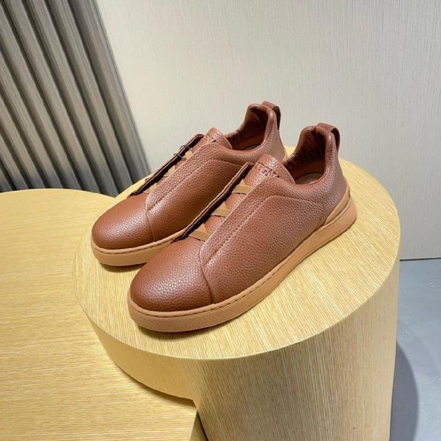 Zegna杰尼亚】专柜经典休闲鞋，以细节和创造力赢得