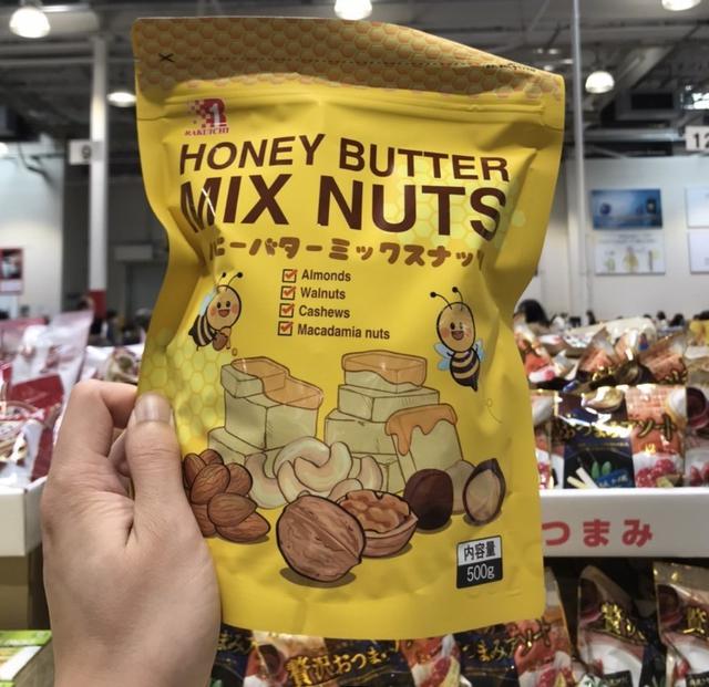 【預購商品】【0129結單】【批發】【第二團】日本好市多限定 韓國蜂蜜奶油綜合堅果500g