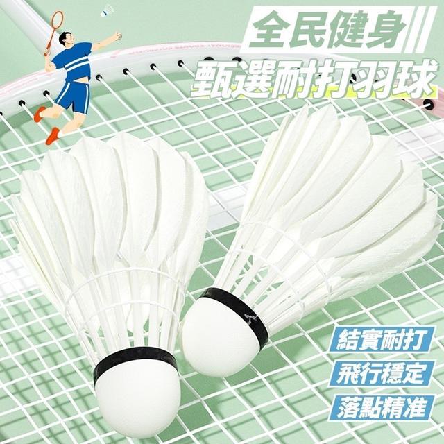【預購商品】【0224結單】【批發】全民健身 甄選耐打羽球12入 250221-03