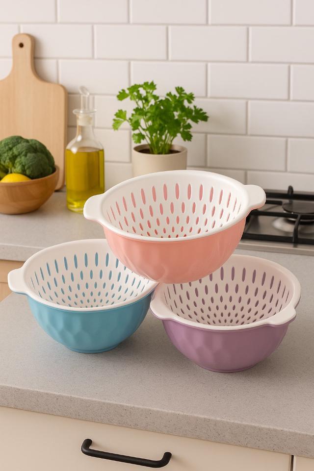 預購 家用多功能雙層瀝水神器(顏色隨機)【一組3個】-8/27號中午12點結單